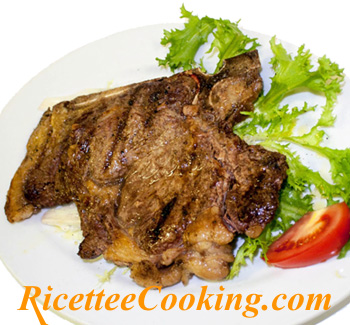 Bistecca di maiale alla piastra